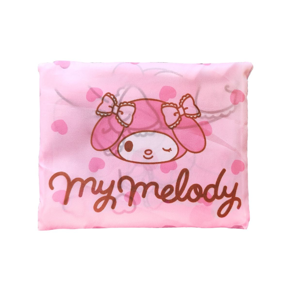 My Melody Hopfällbar Shoppingväska – Rosa Kawaii Tygkasse 33 x 37 cm - 3