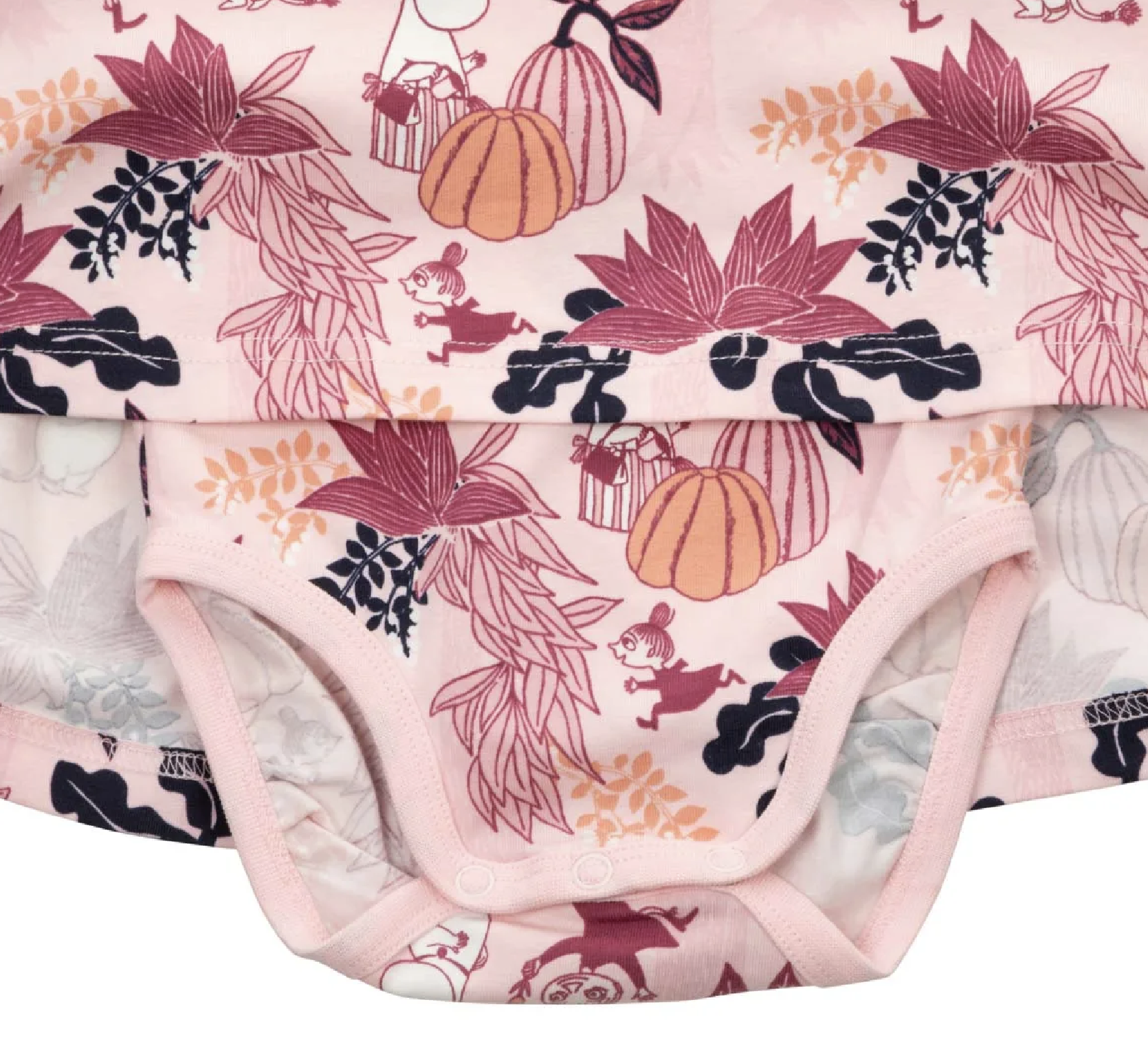 Mumin Bebis Bodyklänning - Pumpa Rosa - 2