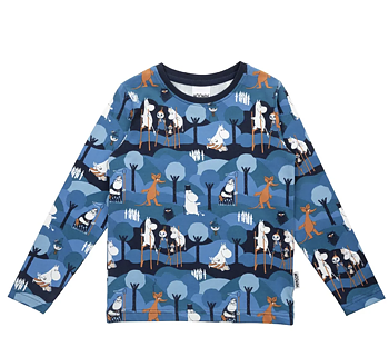 Moomin Kids' Sweatshirt - Adventure Blue