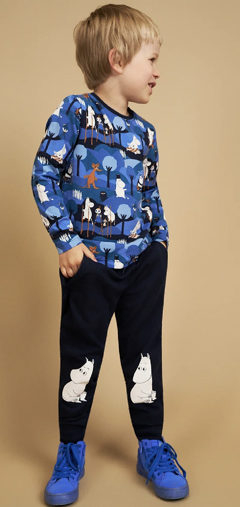 Moomin Kids' Sweatshirt - Adventure Blue - 2