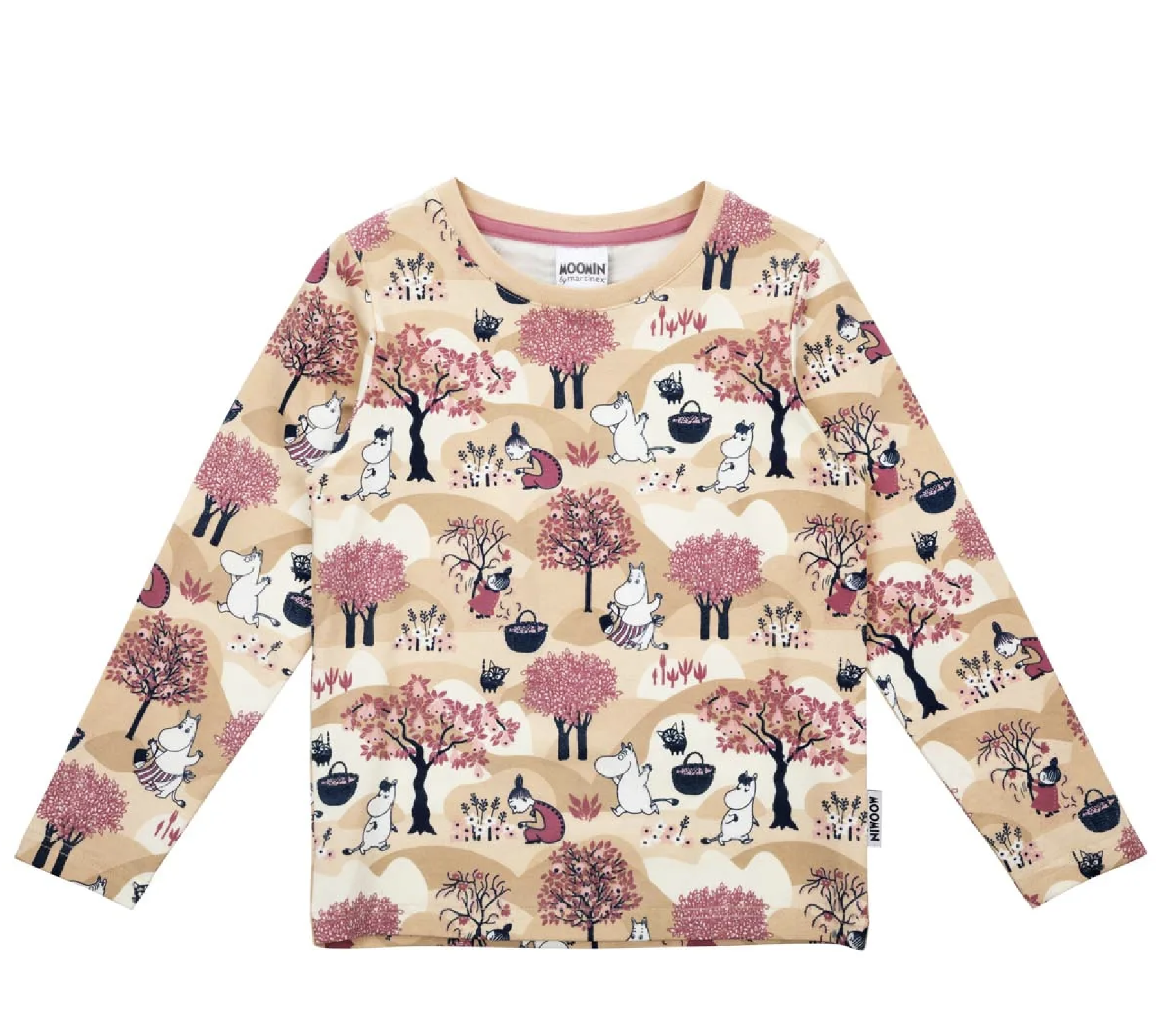 Moomin Kids' Sweatshirt - Fruit Harvest Beige