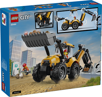 LEGO City Gul grävlastare 60480