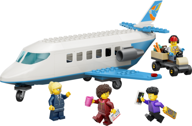 LEGO City Passagerarjet 60492 - 3