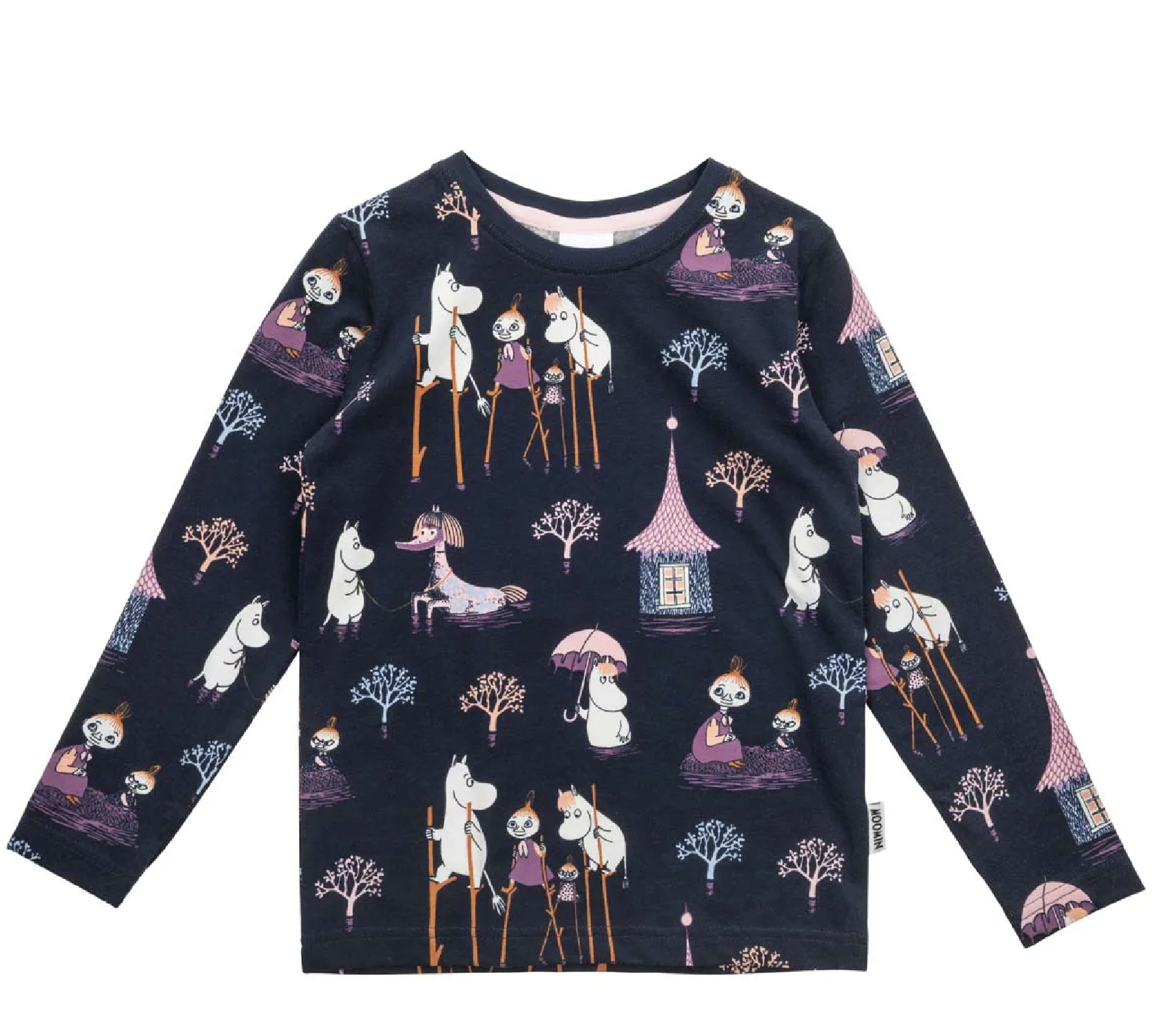 Moomin Kids' Sweatshirt - Flood, Dark Blue