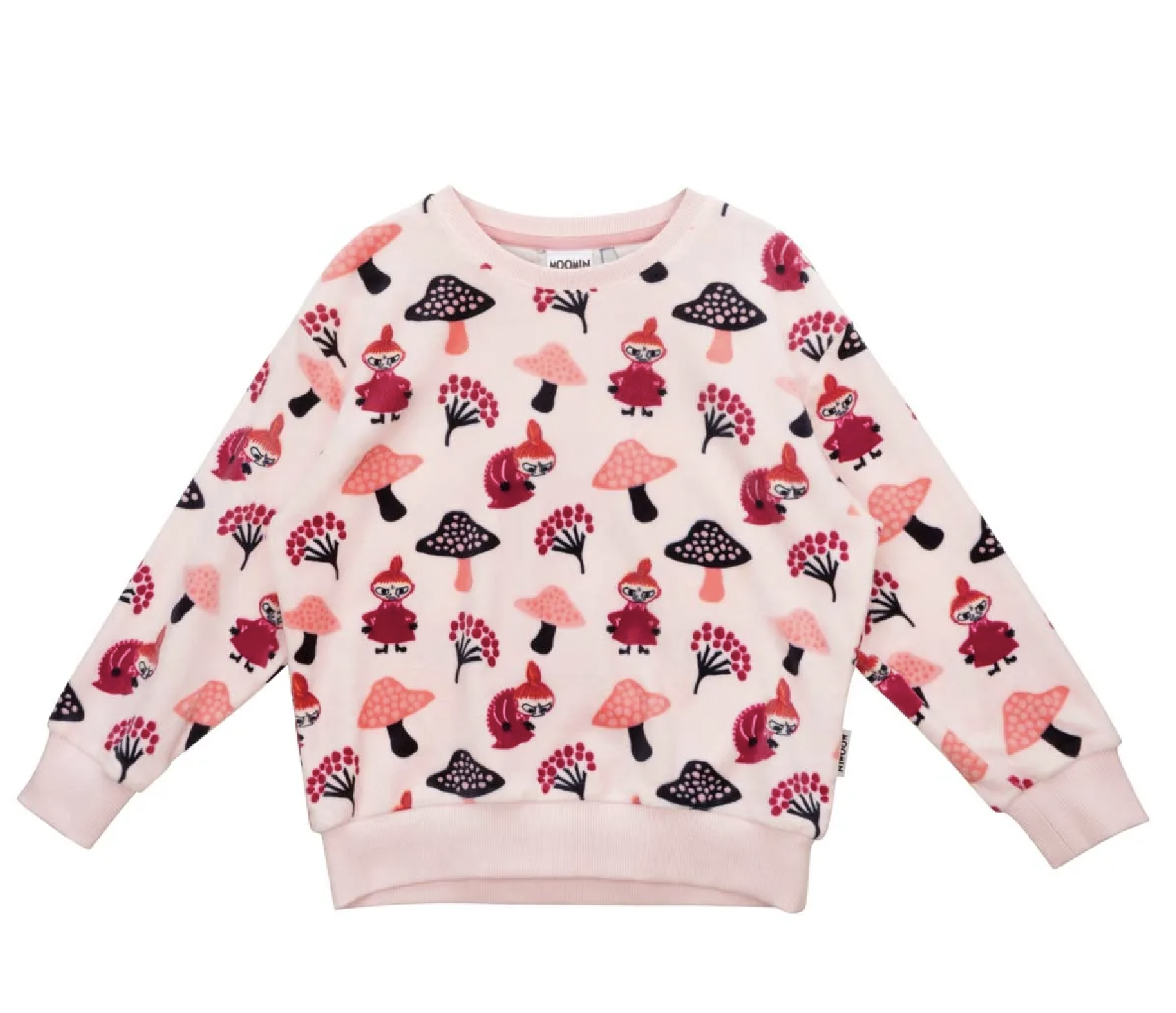 Moomin Kids' Velour Sweatshirt - Mushroom Outing