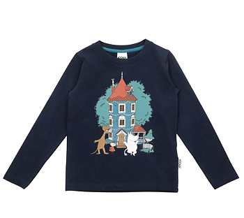 Moomin Kids' Sweatshirt - Festivity Dark Blue