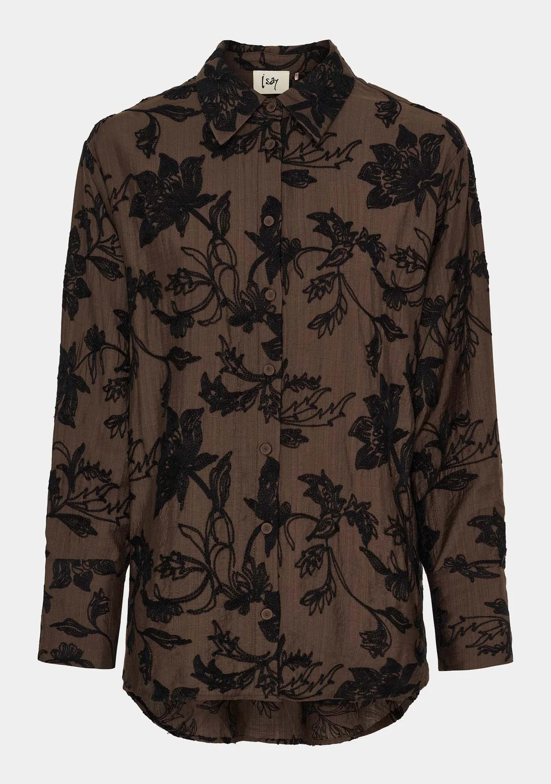 Nimi Shirt - Dark Brown - Isay - 5
