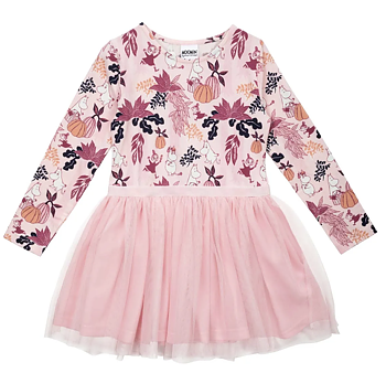 Moomin Kids' Dress - Pumpkin Pink