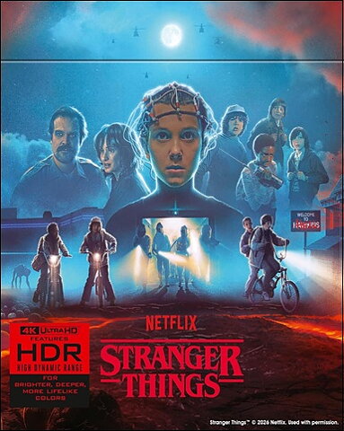 Stranger Things: The Complete Series - Deluxe Edition (BLU-RAY 4K ULTRA HD)