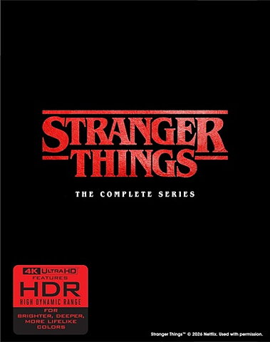Stranger Things: The Complete Series (BLU-RAY 4K ULTRA HD)