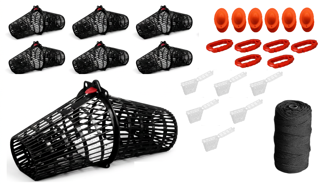 Komplett Kräftfiskepaket – Singelbur