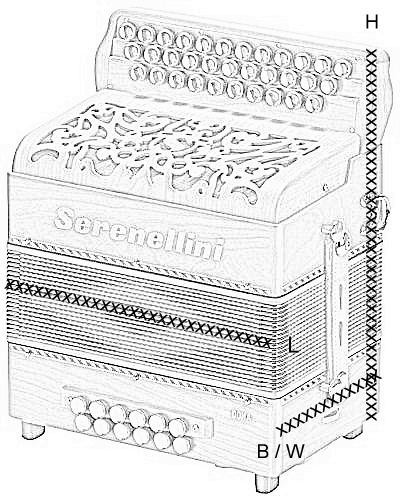 Hohner - 114 / A - 4 Register (Begagnat) - 19