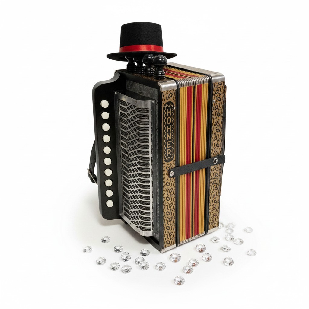 Hohner - 114 / A - 4 Register (Begagnat)
