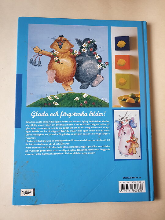 Måla bilder i akryl och akvarell