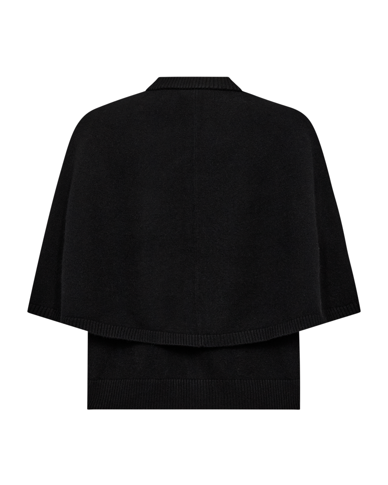 Cape Cardigan - black - 2