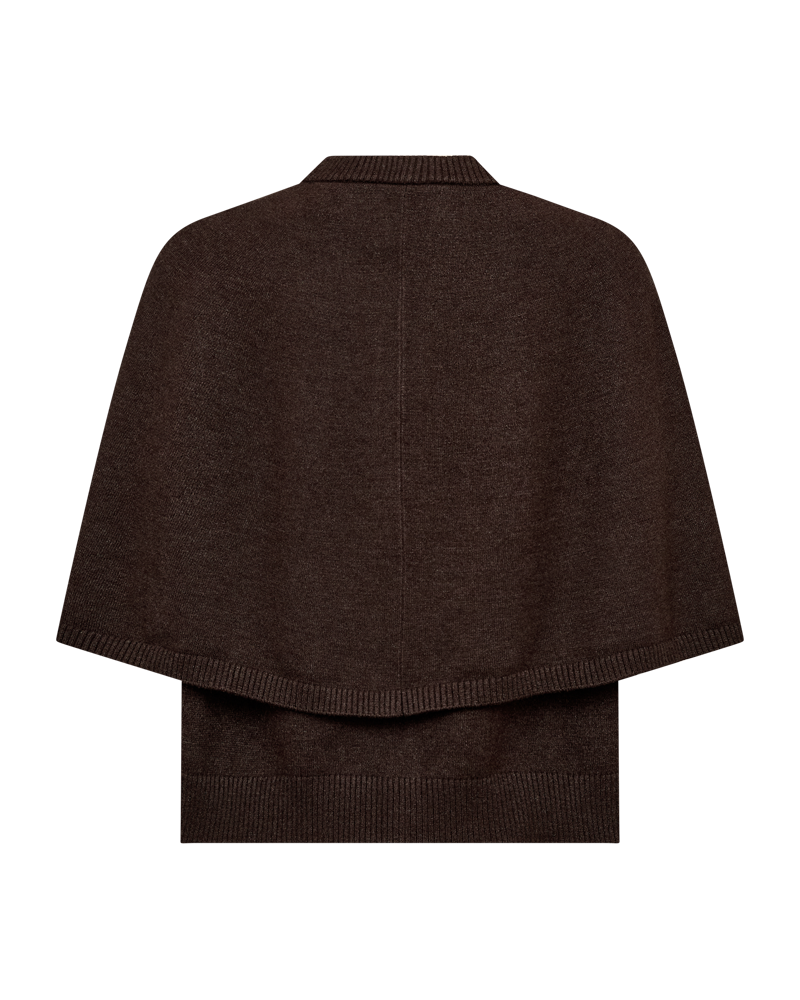 Cape Cardigan - mole melange - 2
