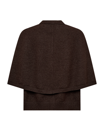 Cape Cardigan - mole melange