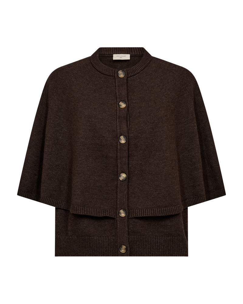 Cape Cardigan - mole melange