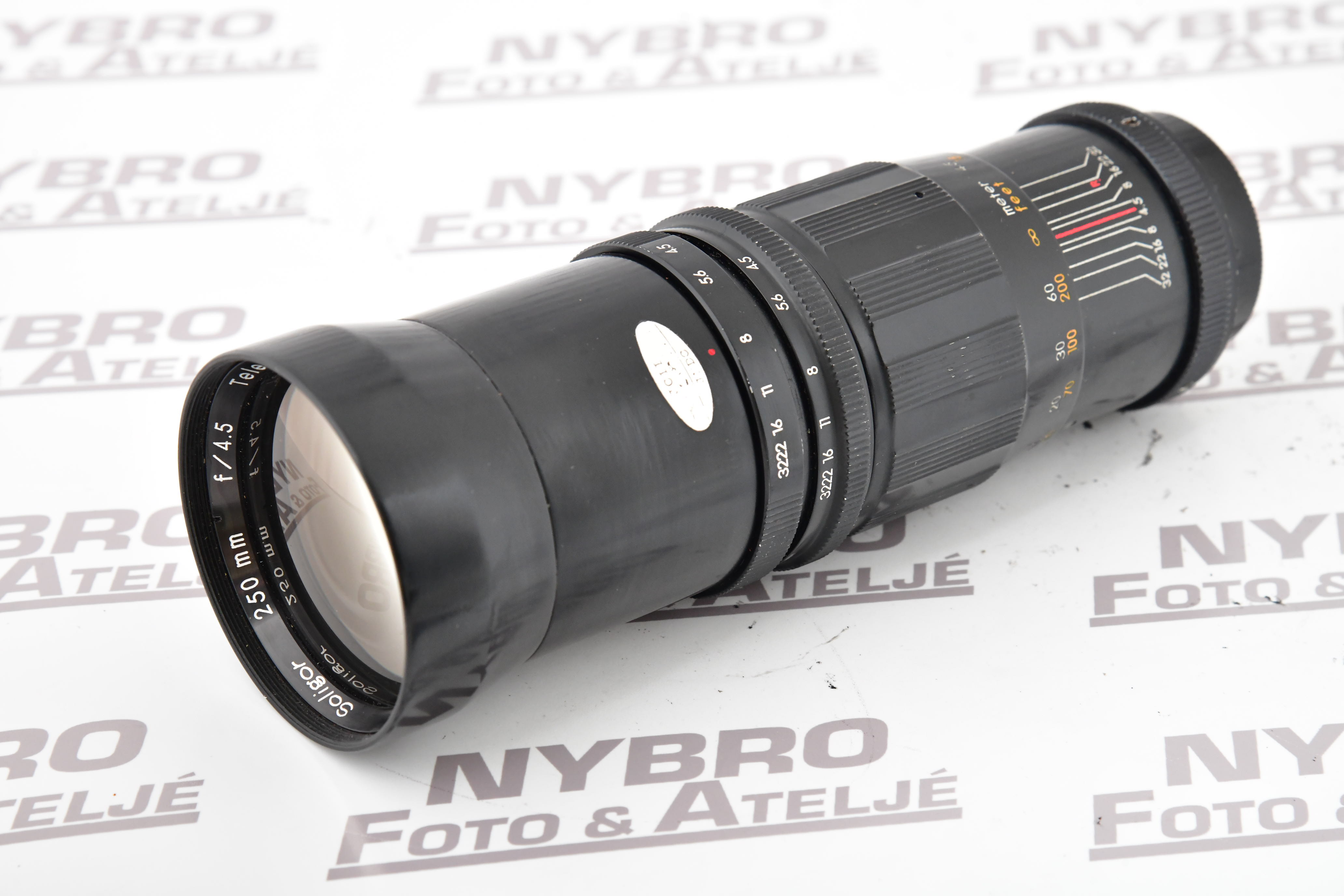Soligor 250/4,5 , M42 skruv  T2