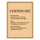 Paul Hoff (WWF 1983) Certificate for Alpine Ibex  [Sample Images]