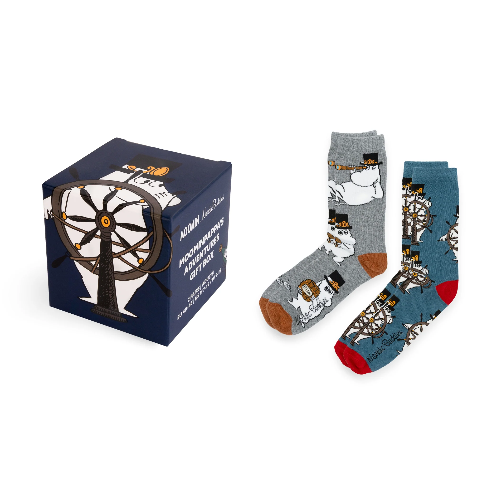 Muminpappan äventyr herrsockbox - 2