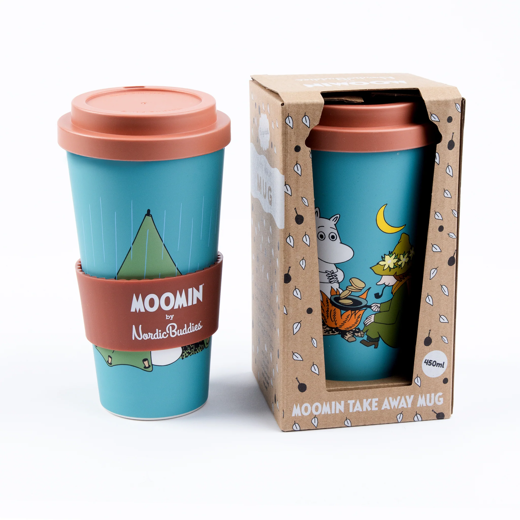 Mumintrollet & Snusmumriken vandring take away-mugg - 3