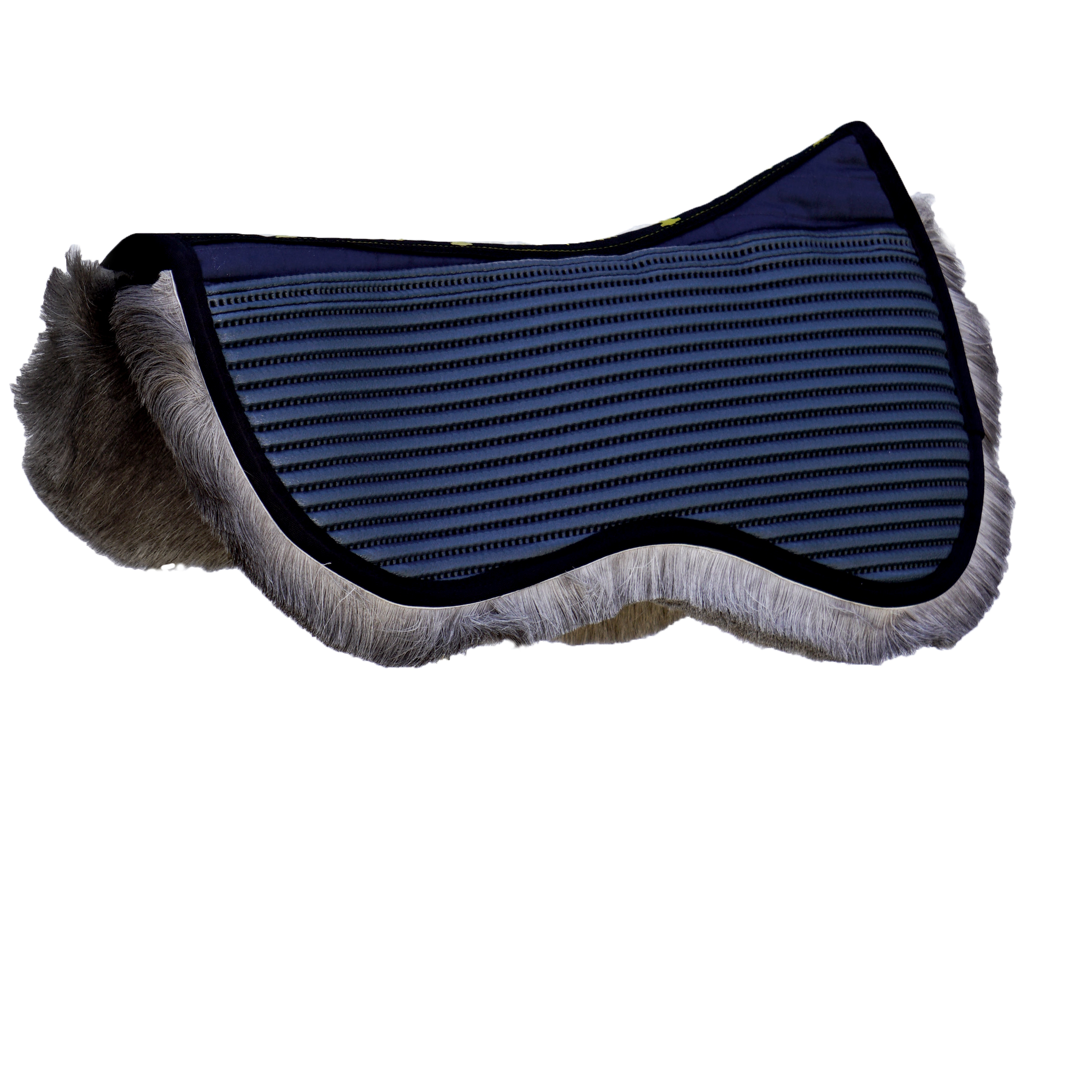 Halfpad Bartl "AERIAL" Anti-Slip with reindeer fur, navy - 3