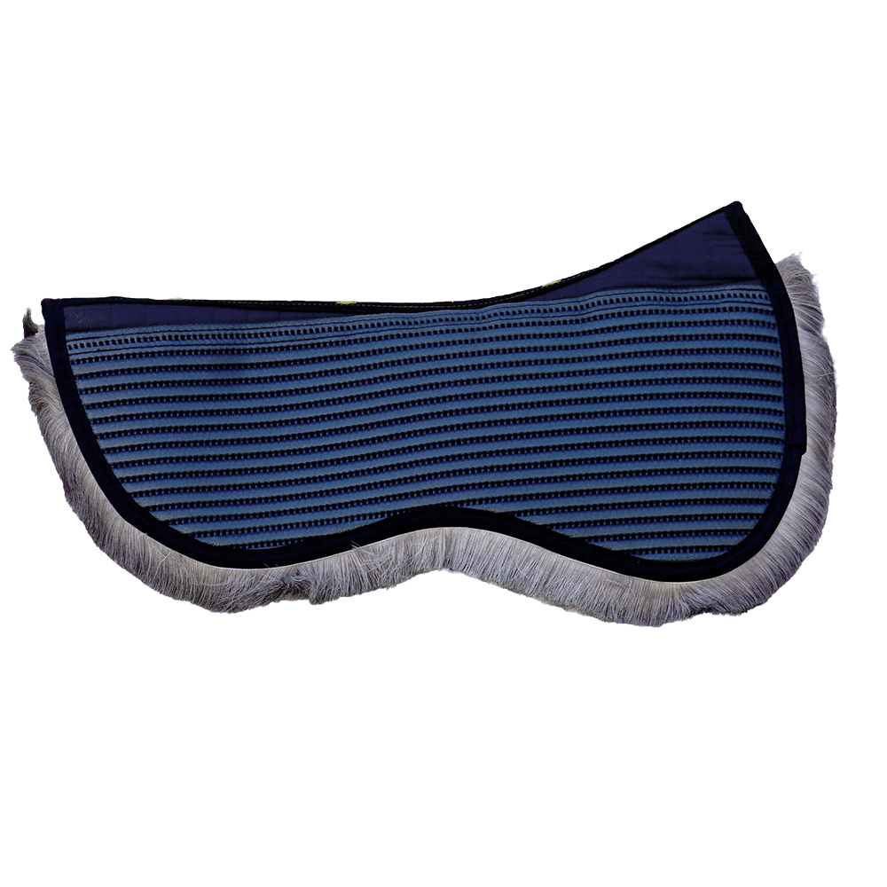 Halfpad Bartl "AERIAL" Anti-Slip with reindeer fur, navy