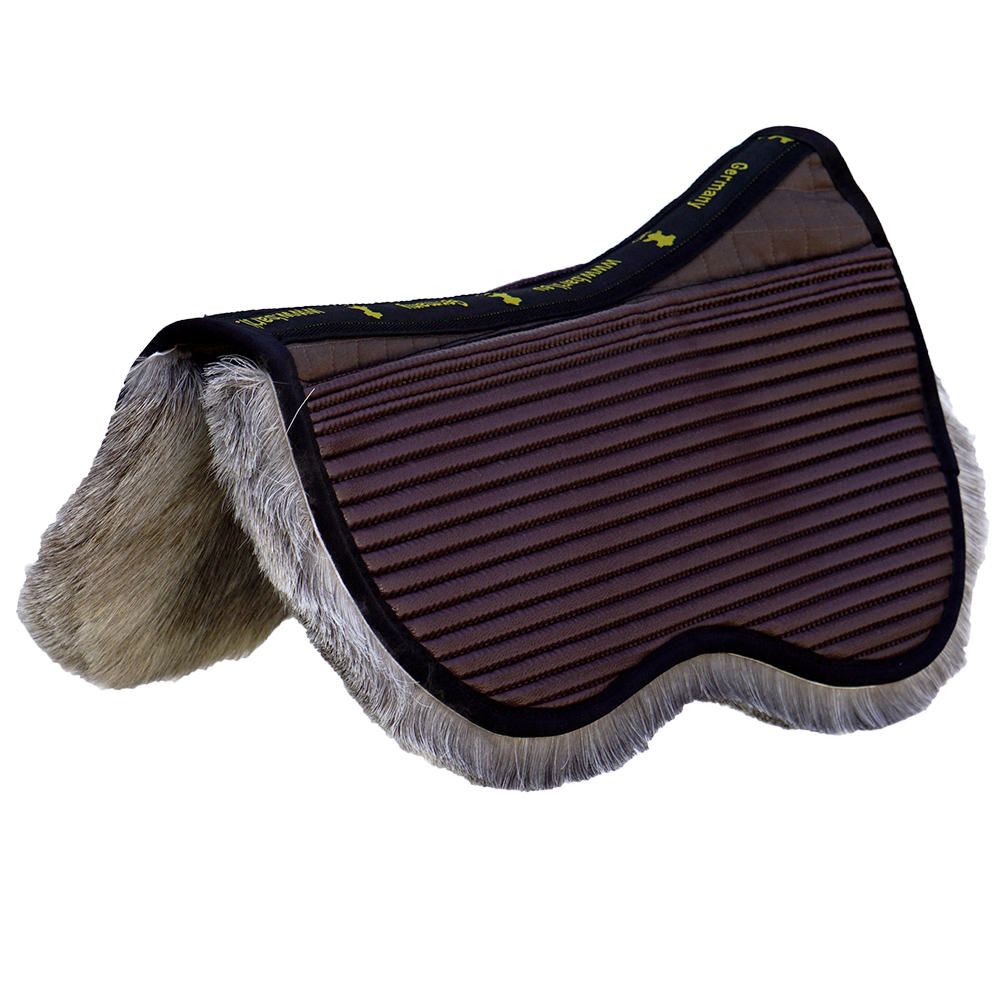 Halfpad Bartl "AERIAL" Anti-Slip with reindeer fur, brown - 6