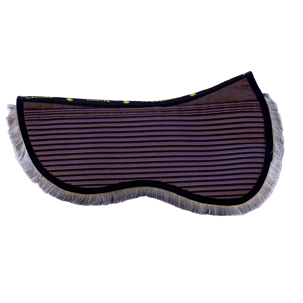 Halfpad Bartl "AERIAL" Anti-Slip with reindeer fur, brown