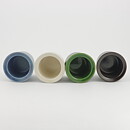 Stig Lindberg (1960s) Four Colorful Jars with Cork Lids (4)