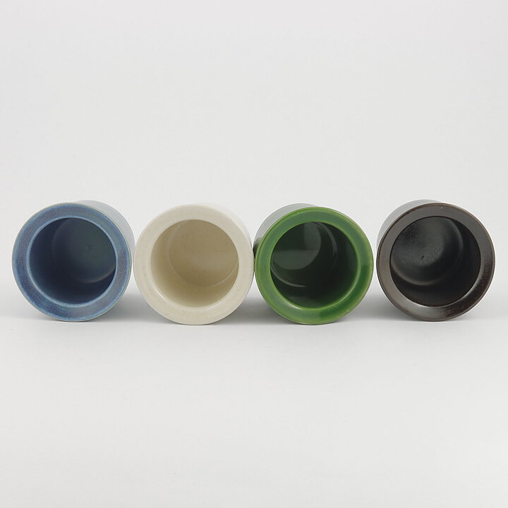 スティグ・リンドベリ  カラフルな4つの小物入れ 蓋付き JAR 1960年代 (4)