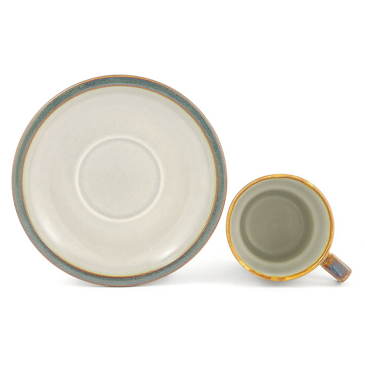 Jens Quistgaard (Tema 1970) Rustic Coffee Cup with Brown Decor 10 cm  [Sample Images]