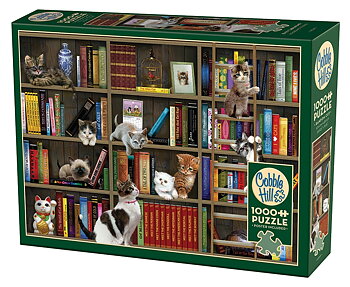 Kitty Librarians : Pussel 1000 bitar