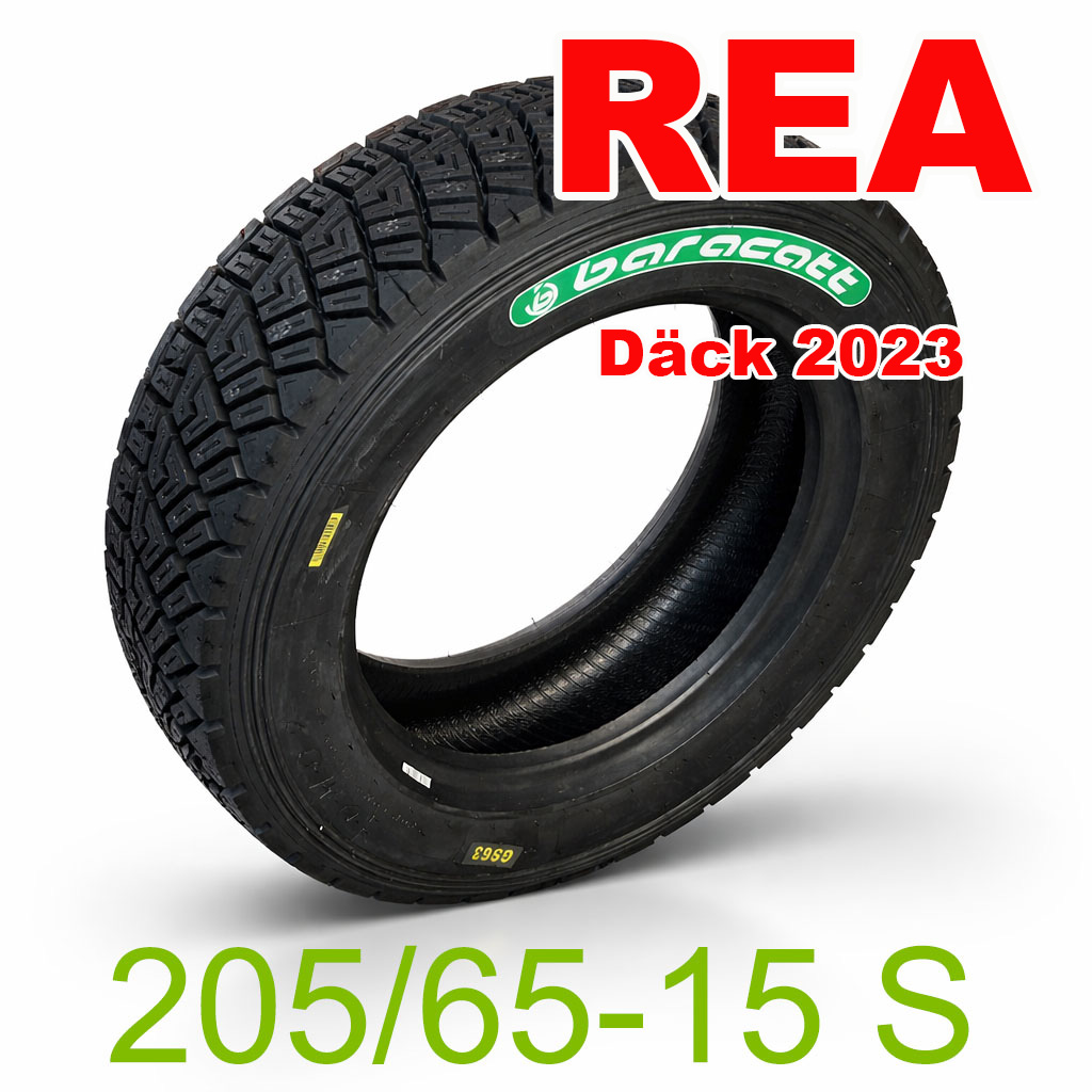 Baracatt Rallydäck Grus  15 tum 205/65 - 15   - Soft - REA 2023 