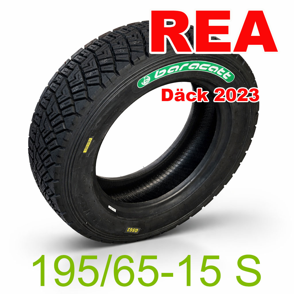 Baracatt Rallydäck Grus  15 tum 195/65 - 15   - Soft - REA 2023