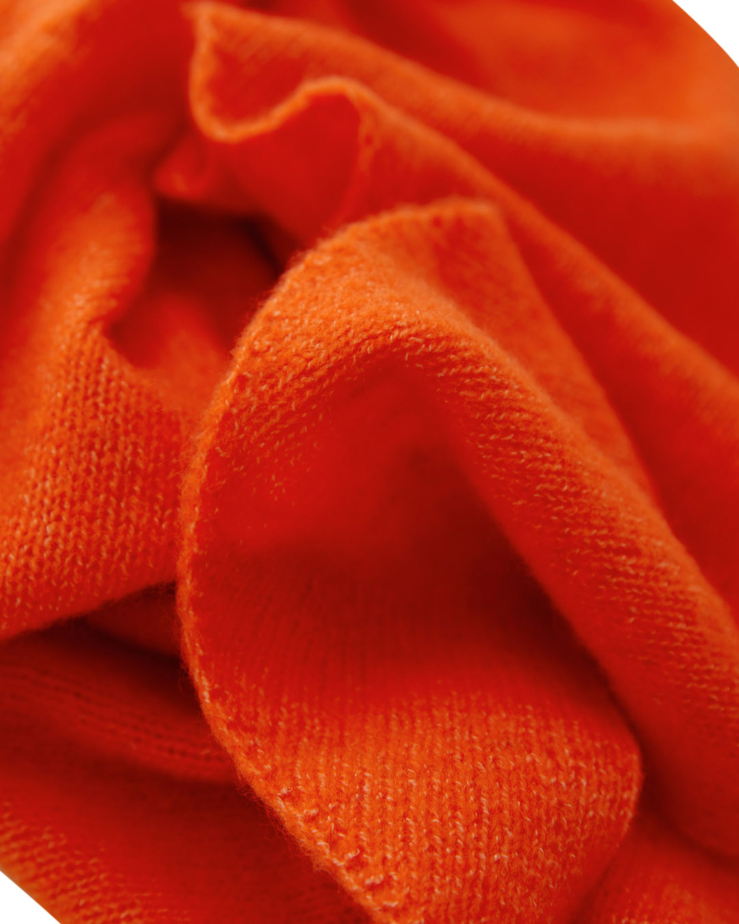 Halsduk trekant ullblandning orange - 4