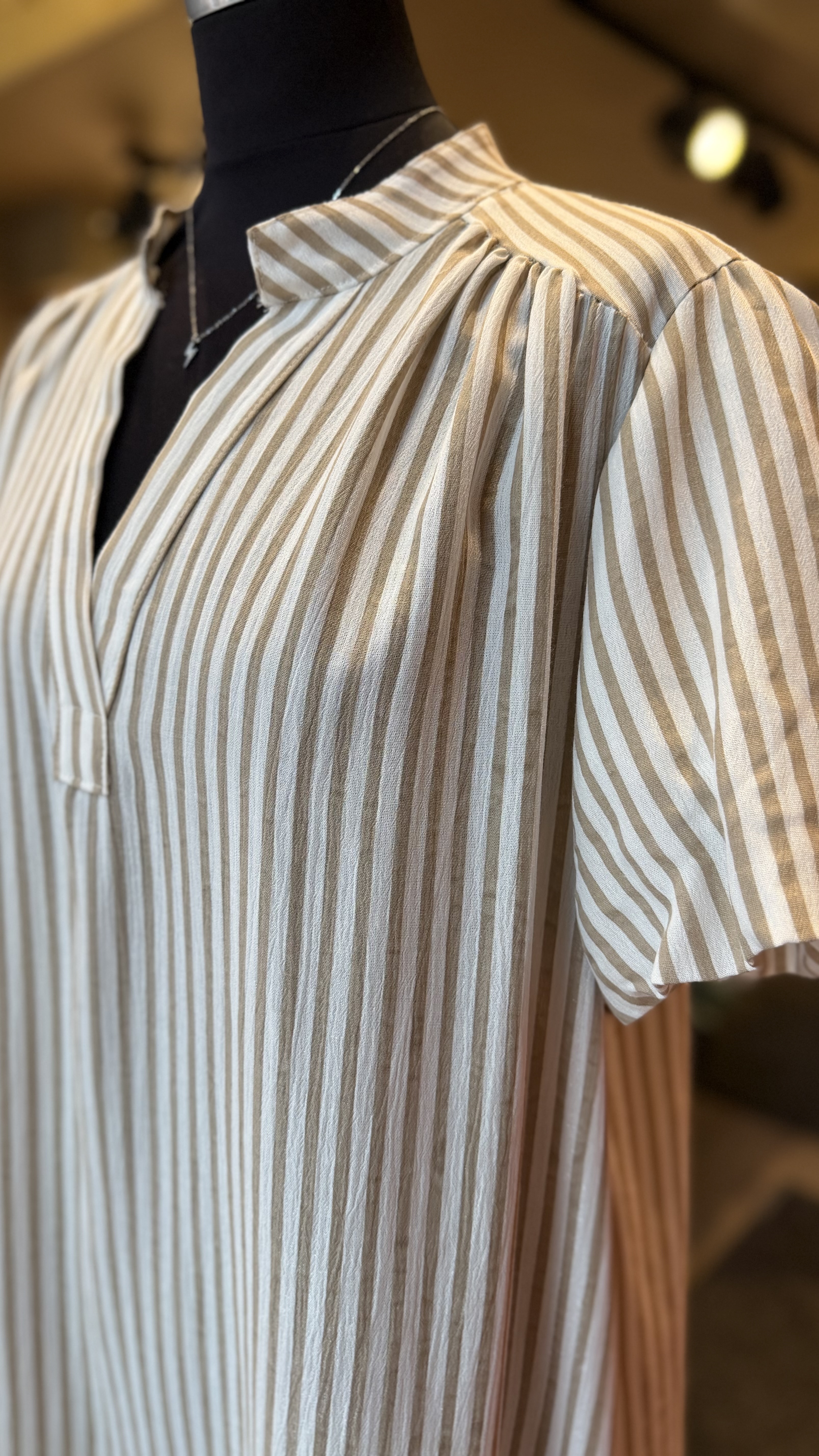Ruth dress - beige - 3