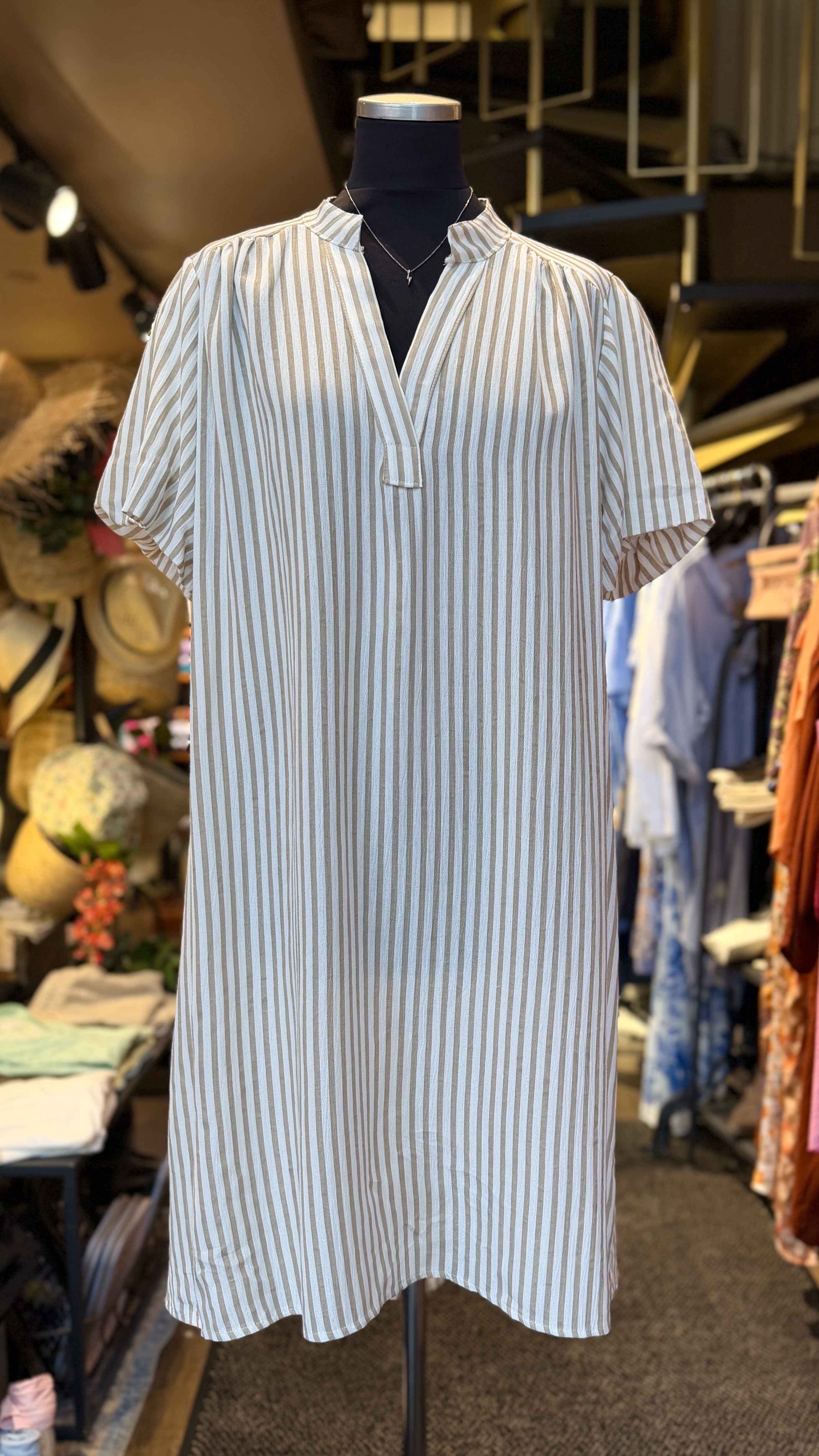 Ruth dress - beige - 2