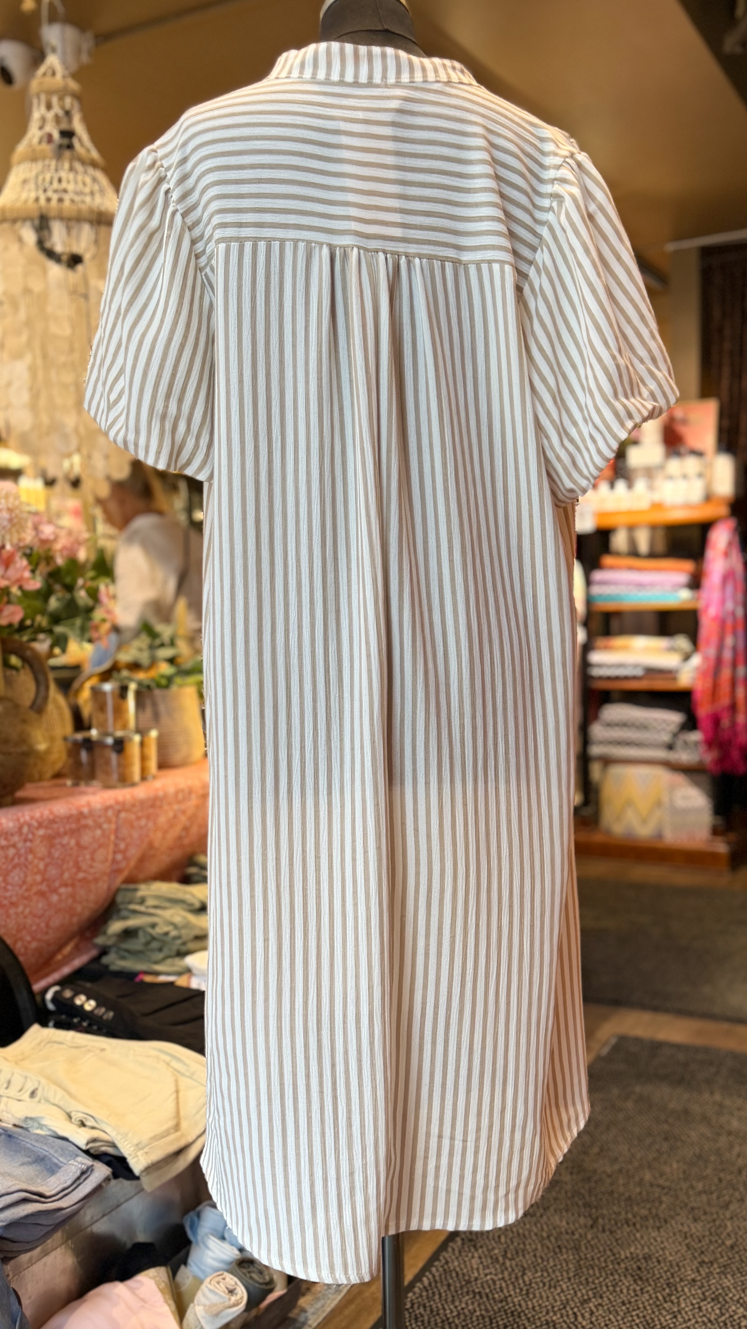 Ruth dress - beige - 4