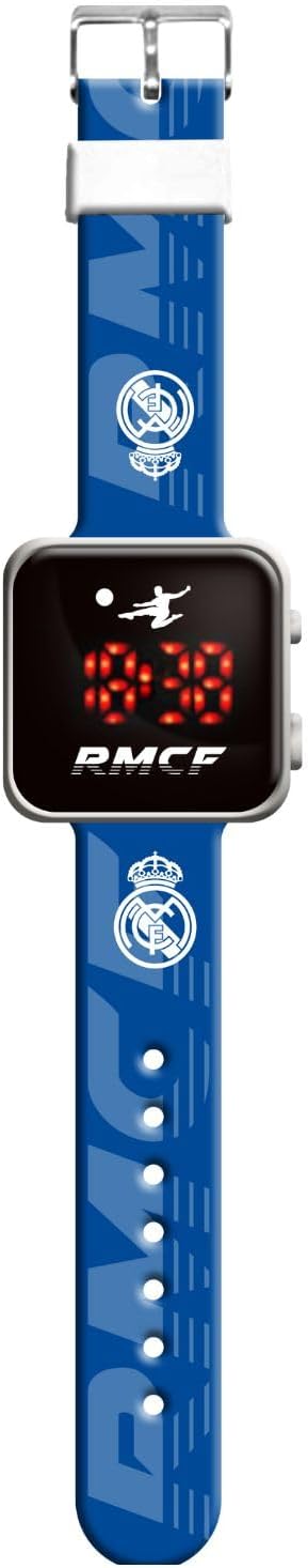 Real Madrid Digital LED Barnklocka – Blå 