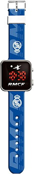 Real Madrid Digital LED Barnklocka – Blå 