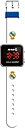 Real Madrid Digital LED Barnklocka – Vit