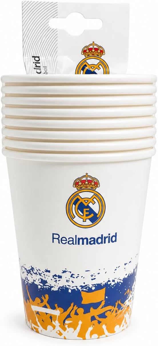 Real Madrid Pappersmuggar 8-pack Aficion - 3