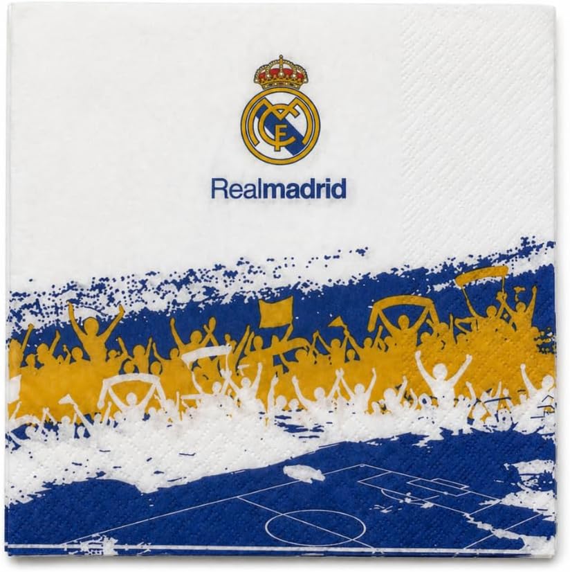 Real Madrid Servetter 12-pack Aficion - 4