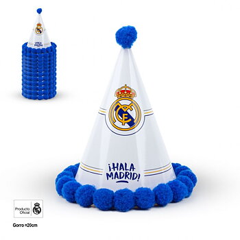 Real Madrid Partyhattar Pompon