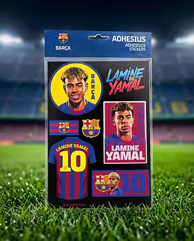 FC Barcelona Klistermärken Lamine Yamal