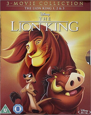 Lion King : 3-Movie Collection (BLU-RAY)