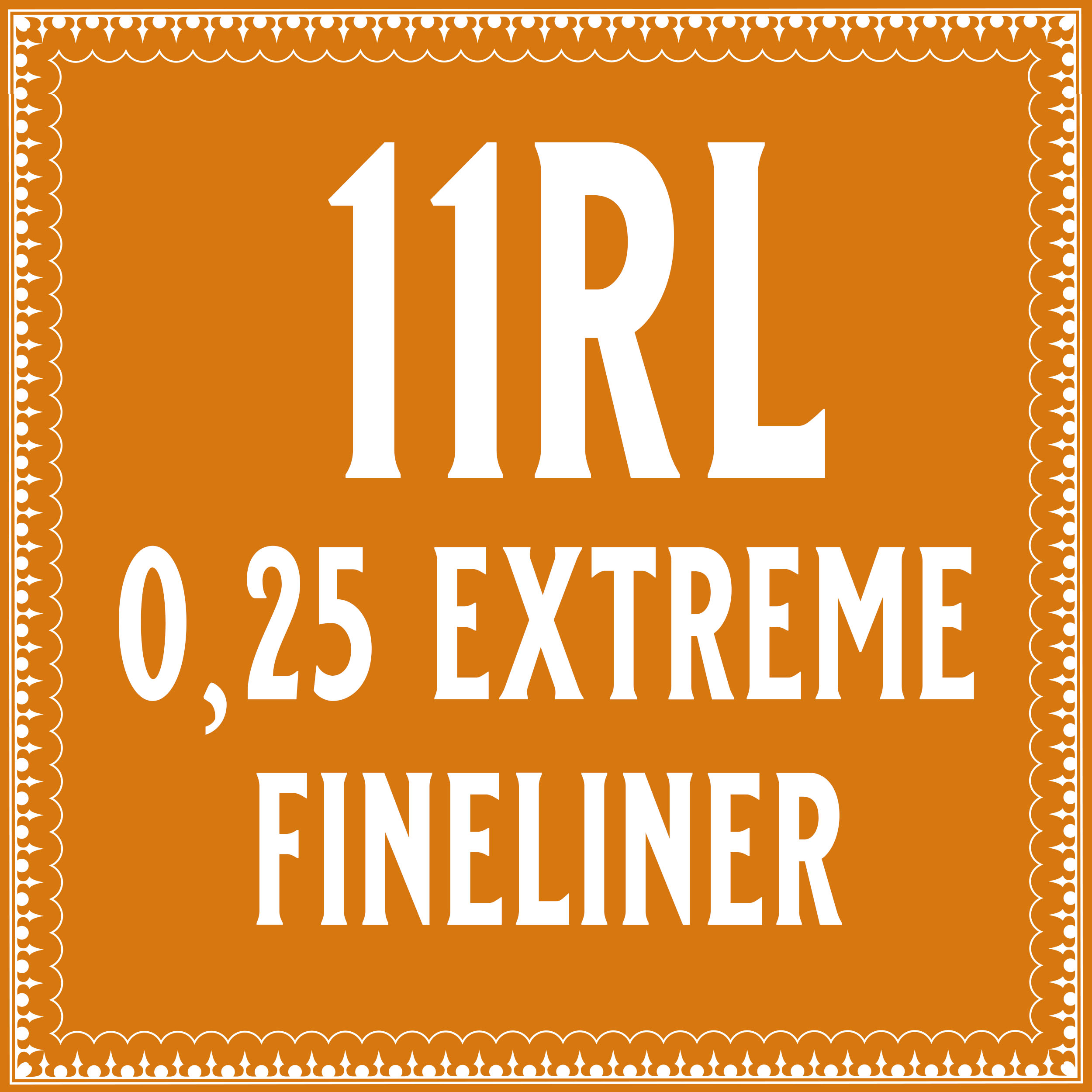 25/11 Extremely Fine Round Liner 