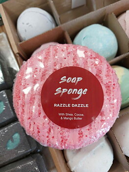 Tvålsvamp med Tre Växtsmör - Razzle Dazzle